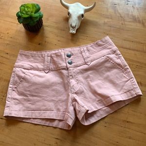 🤎 pink chino shorts